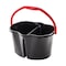 Libman Libman High Power Dual Compartment 4 gal Bucket Black/Red 1055 - alternate 3